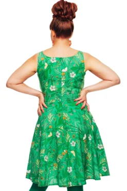 Hot Saga klänning Ogräs Grön Klänningar
