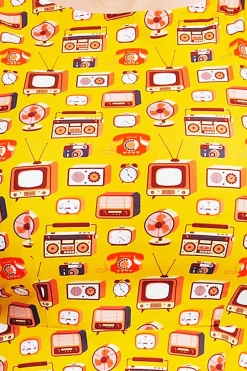 Fashion Saga klänning TV Gul Klänningar