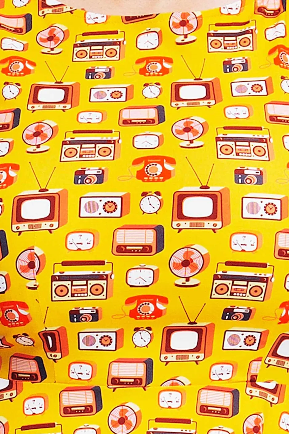 Fashion Saga klänning TV Gul Klänningar