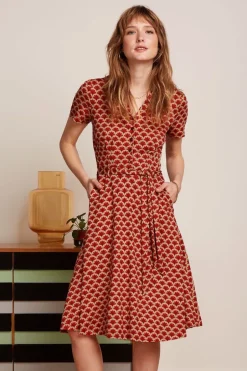 Best Sheeva klänning Touche True red Klänningar