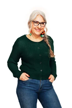 Clearance Sigrid kofta Skog Koftor