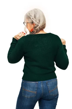 Clearance Sigrid kofta Skog Koftor