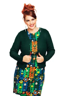 Clearance Sigrid kofta Skog Koftor