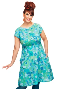 Discount Siv klänning Dag Turkos Klänningar