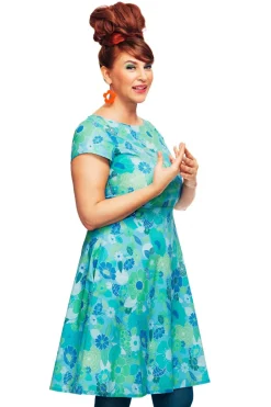 Discount Siv klänning Dag Turkos Klänningar