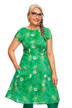 Best Siv klänning Ogräs Grön Klänningar