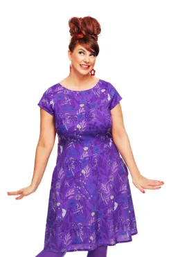 Outlet Siv klänning Ogräs Lila Klänningar