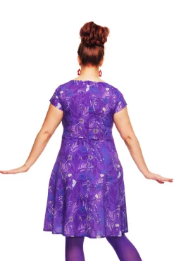 Outlet Siv klänning Ogräs Lila Klänningar