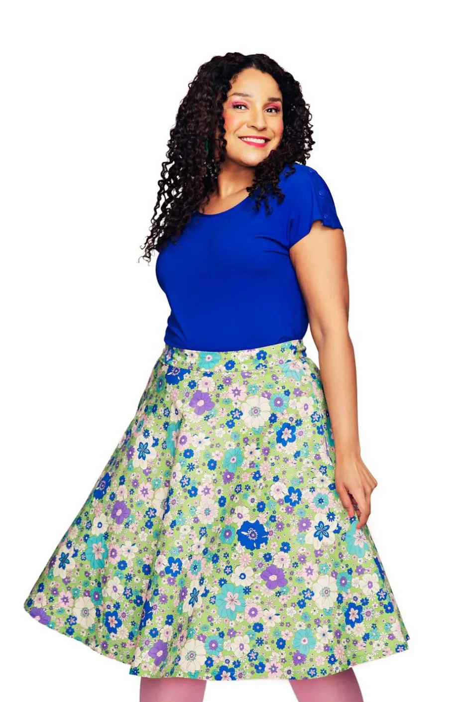 Fashion Solbritt kjol Kreativ Grön Kjolar