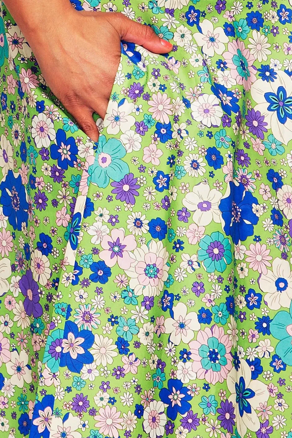 Fashion Solbritt kjol Kreativ Grön Kjolar