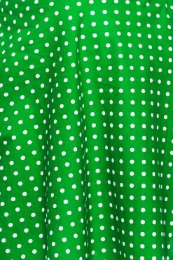 Hot Solbritt kjol Prickig grön Kjolar