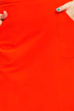 Hot Sonja kjol Apelsin Kjolar