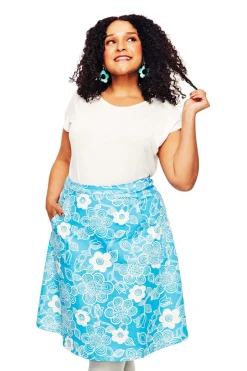 Sale Sonja kjol Chic Turkos Kjolar