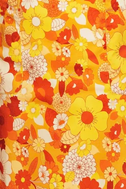 Discount Sonja kjol Dag Orange Kjolar