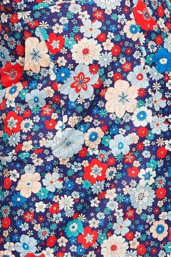 Fashion Sonja kjol Kreativ Blå Kjolar