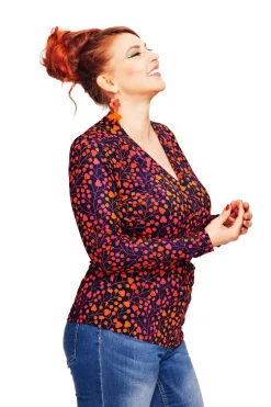 Online Susanne topp Galax orange Toppar