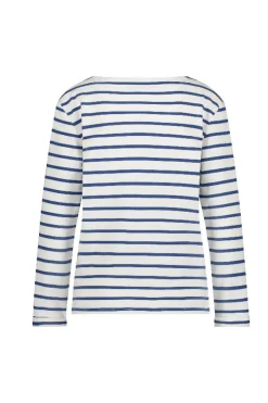 Discount Terry tröja stripe jeansblue Toppar