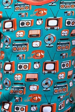 Fashion Valda MINI t-shirt TV Turkos Barn Barnkläder