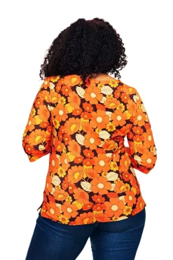 Outlet Vendela topp 1970 orange Toppar