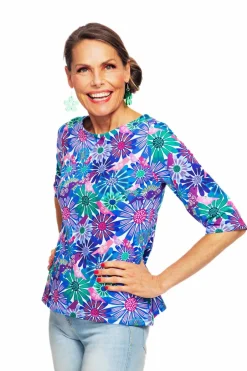 Hot Vendela topp Fågeltivoli Lila Toppar