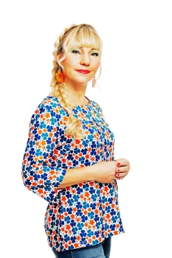 Discount Vendela topp Klöver Orange Toppar