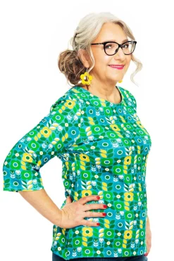 Hot Vendela topp Ängsmark Turkos Toppar