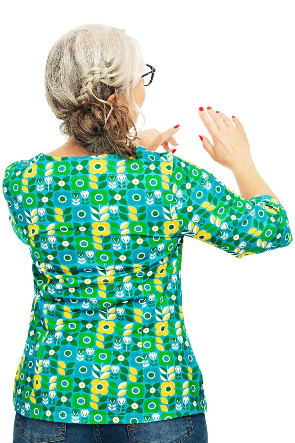 Hot Vendela topp Ängsmark Turkos Toppar