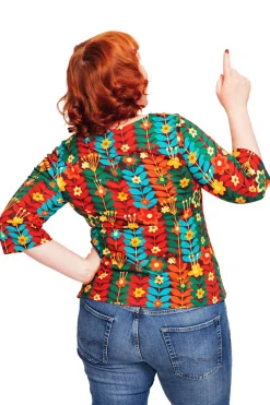 Clearance Vendela topp Växtkraft brun Toppar