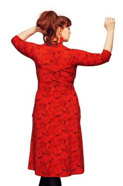 Best Vera klänning Stockholm Röd Klänningar