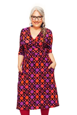 Best Vera klänning Tidpunkt Plommon Klänningar