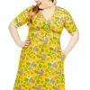 Online Vivi klänning Humlesurr Gul Klänningar