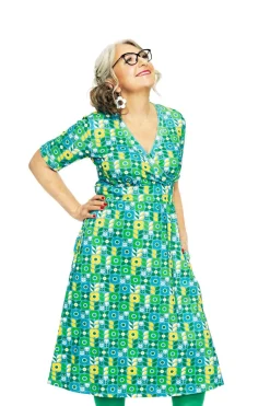 New Vivi klänning Ängsmark Turkos Klänningar