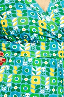 New Vivi klänning Ängsmark Turkos Klänningar