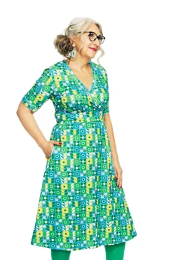 New Vivi klänning Ängsmark Turkos Klänningar