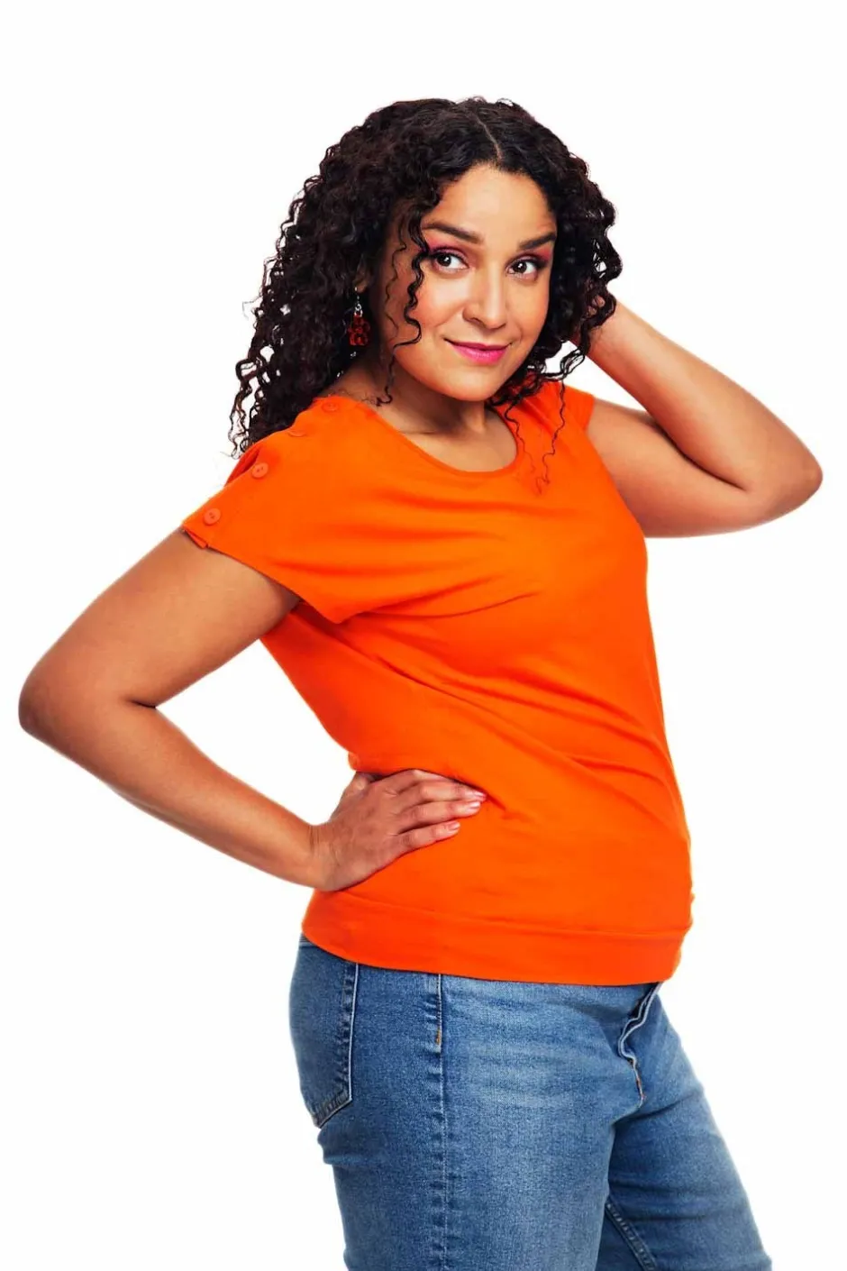 Hot Ylva topp Orange Toppar