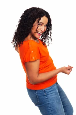 Hot Ylva topp Orange Toppar