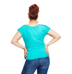 Discount Ylva topp Turkos Toppar